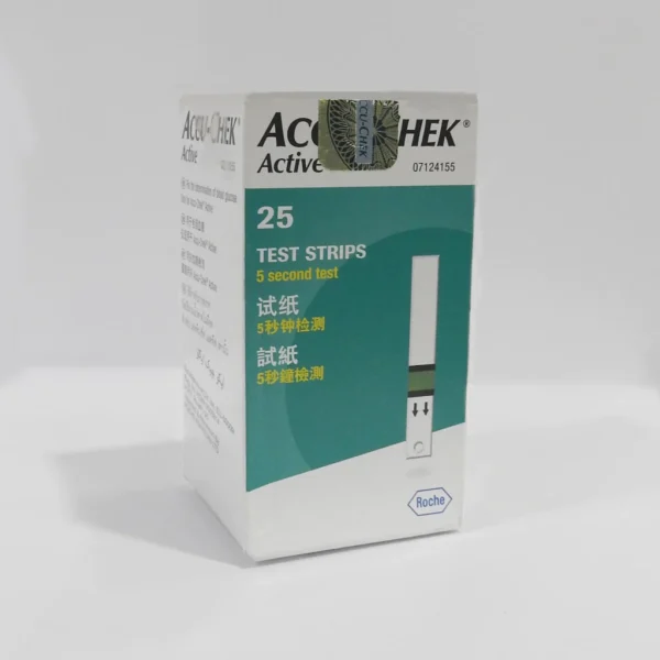 ACCU CHEK ACTIVE 25 STRIPS