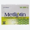 METLIPTIN 50/500 MG TABLETS