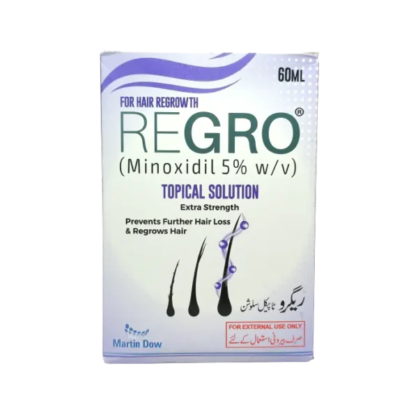 REGRO 5% SOLUTION 60ML