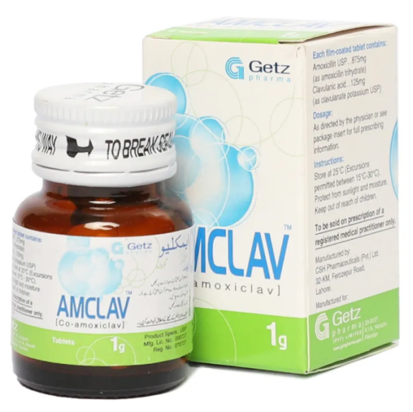 AMCLAV 1G TABLETS