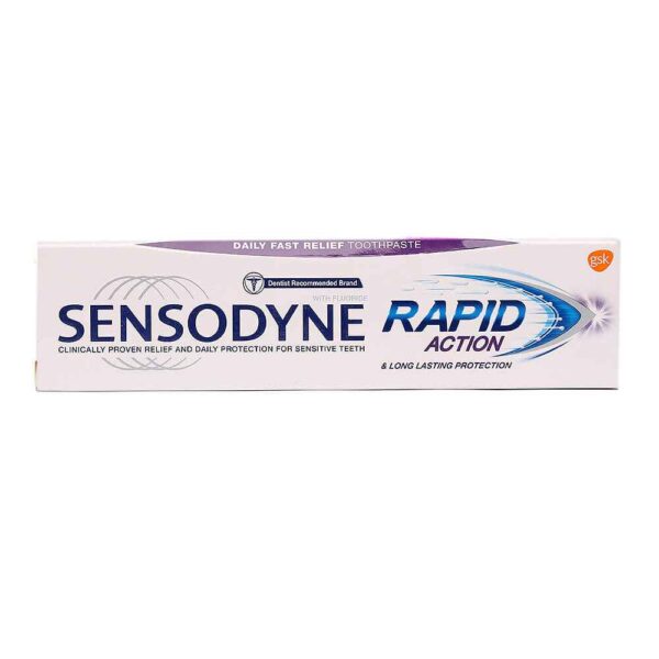 SENSODYNE RAPID ACTION TOOTHPASTE 100G