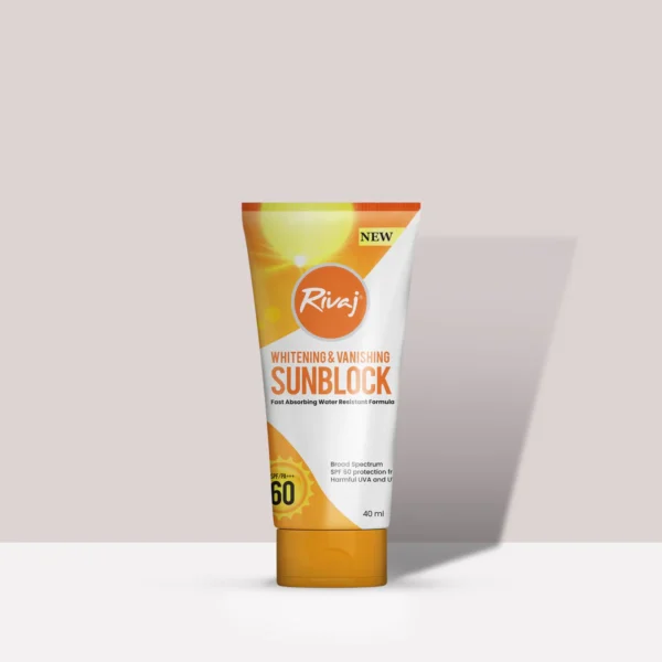 RIVAJ SUNBLOCK SPF60 40ML