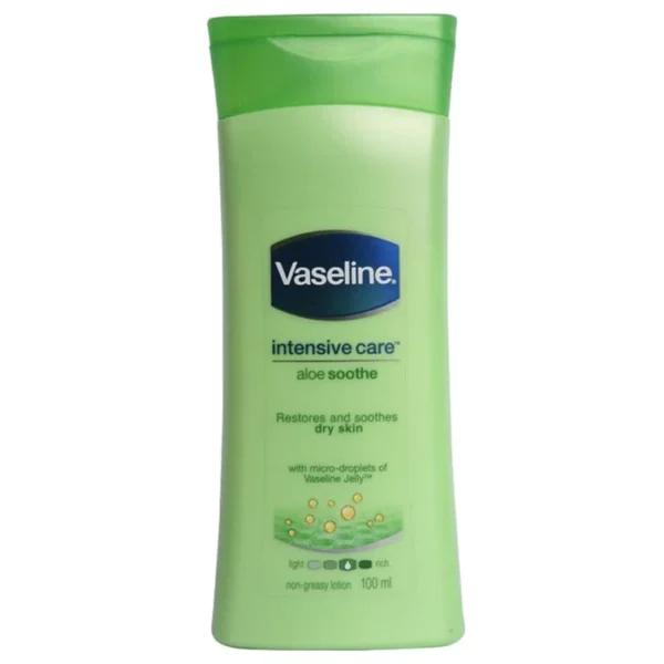 VASELINE INTENSIVE CARE ALOE SOOTHE LOTION 100ML