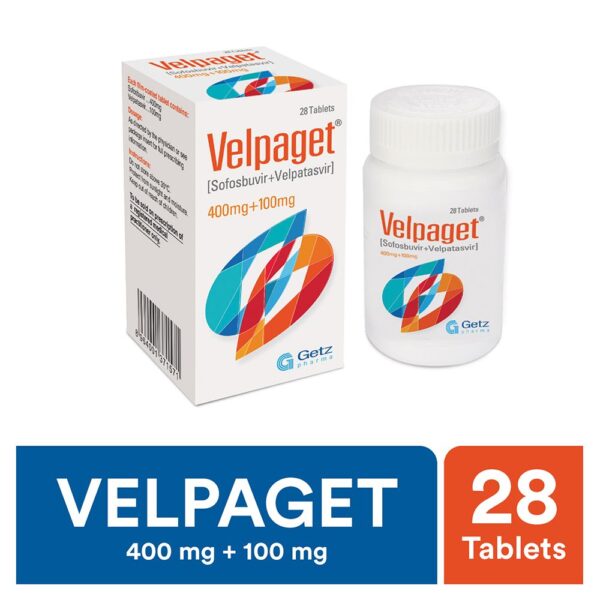 VELPAGET 400/100MG TAB