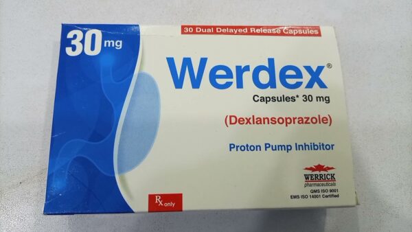 WERDEX CAP 30MG 30`S