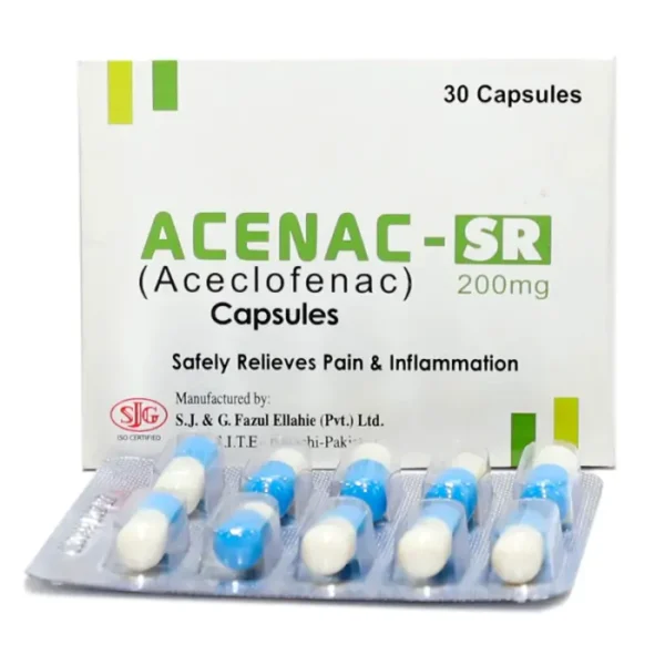 ACENAC SR 200MG CAP