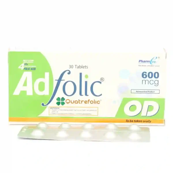 ADFOLIC OD 600MG TAB