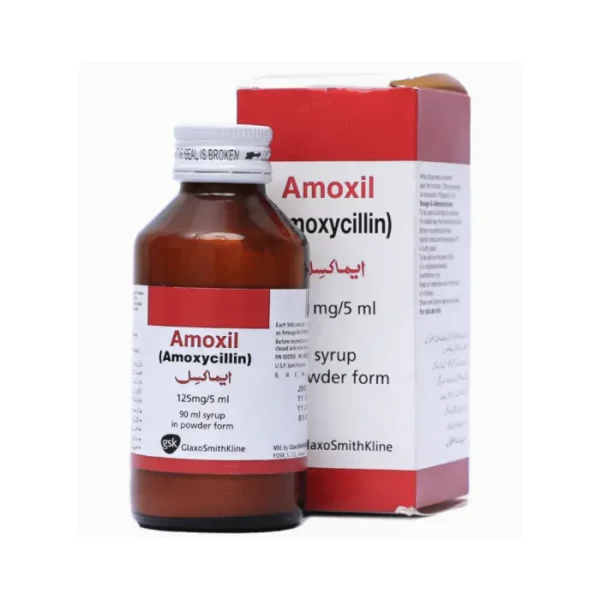 AMOXIL 125MG 90ML SYRUP