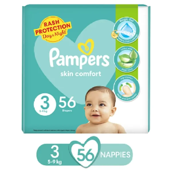 PAMPERS MEGA 3 56PCS