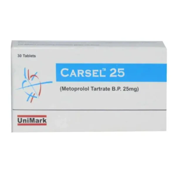 CARSEL 25MG TAB