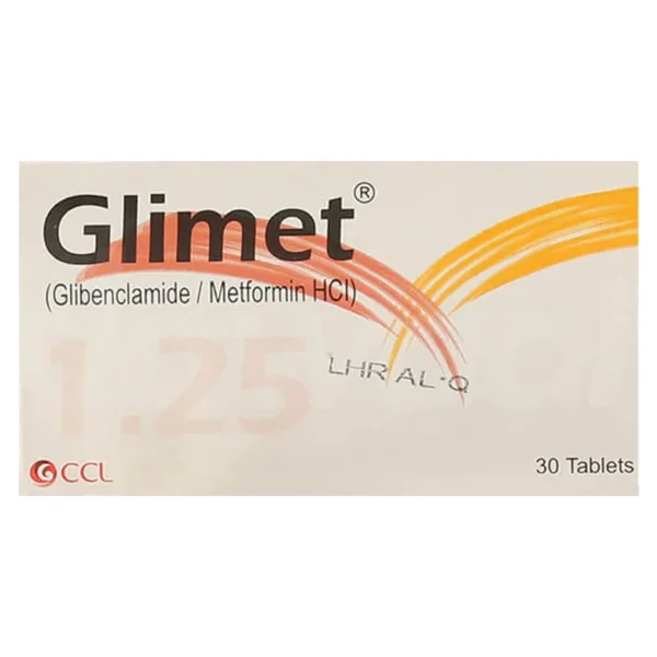 GLIMET 1.25MG TAB