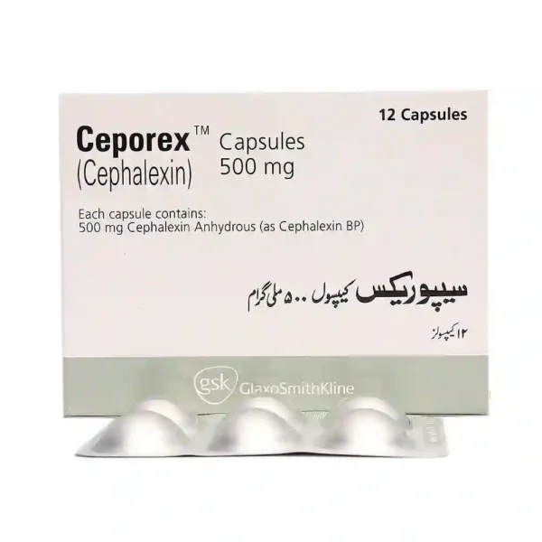 CEPOREX 500MG CAPSULES