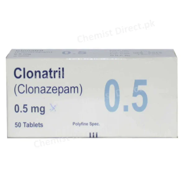 CLONATRIL 0.5MG TAB