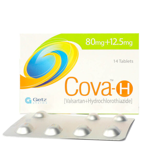 COVA-H 80+12.5 MG TAB