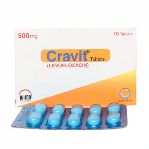 CRAVIT 500MG TAB