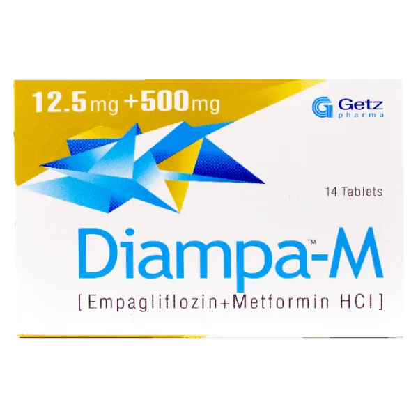 DIAMPA M 12.5/500MG TAB