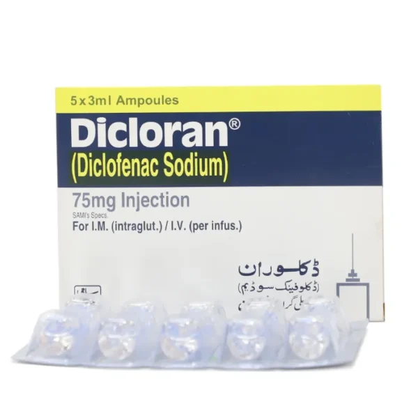 DICLORAN 75MG INJ