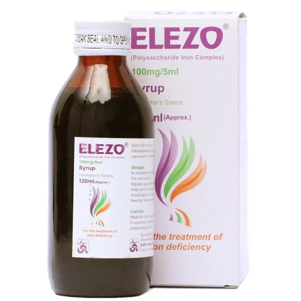 ELEZO 100MG/5ML SYRUP 120ML