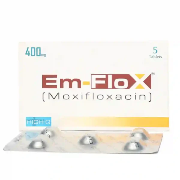 EM FLOX 400MG TAB