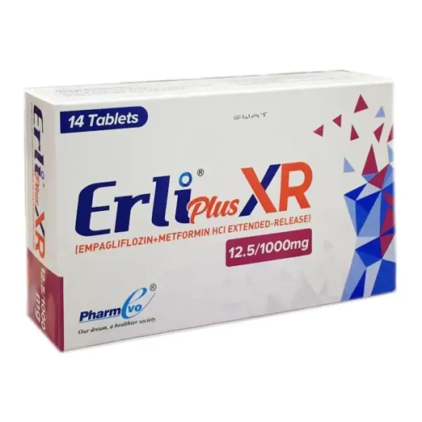 ERLI PLUS XR 12.5/1000MG