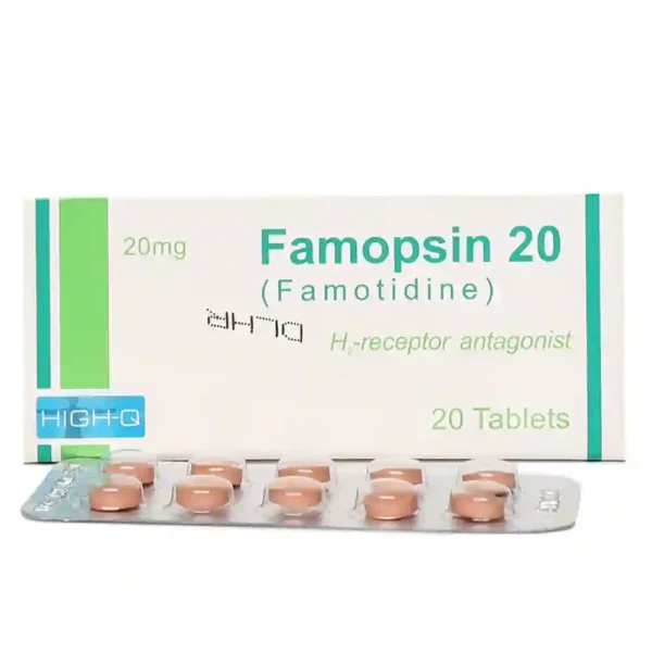 FAMOPSIN 20MG TABLETS