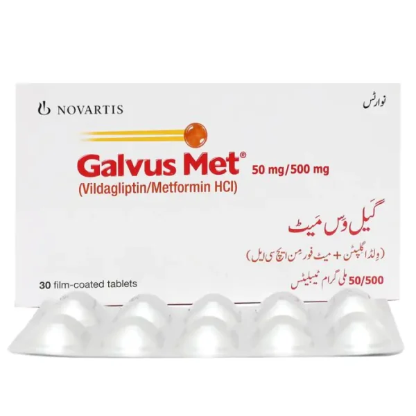 GALVUS MET 50/500MG TAB