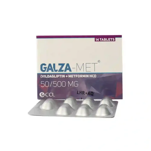 GALZA  MET 50/500 MG TAB