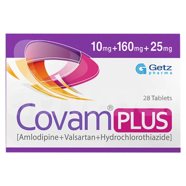 COVAM PLUS 10/160/25MG TABLETS