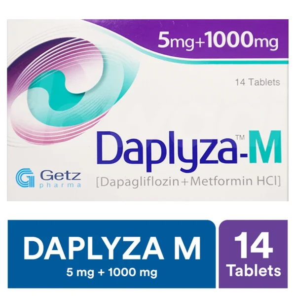 DAPLYZA-M 5/1000MG TABLETS