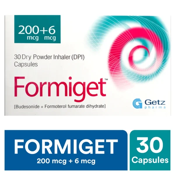 FORMIGET 200+6MCG CAP