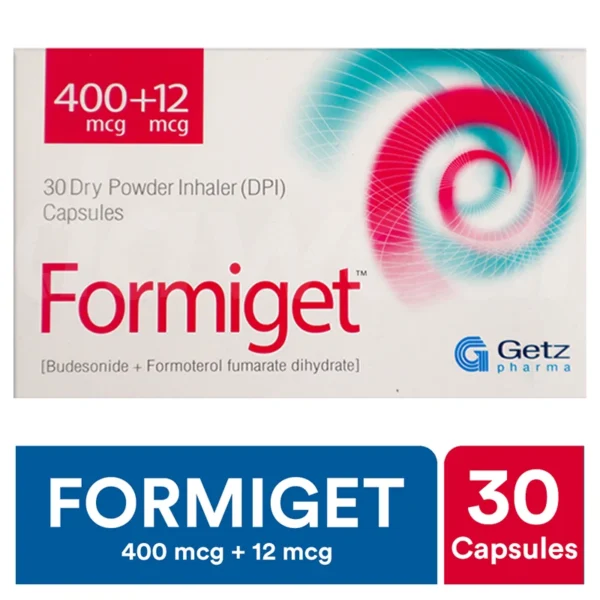 FORMIGET 400+12MCG CAP