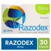 RAZODEX 30MG CAP