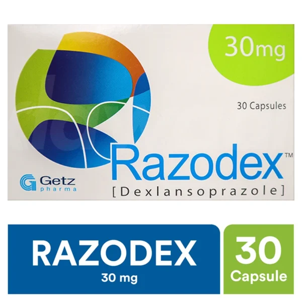 RAZODEX 30MG CAP