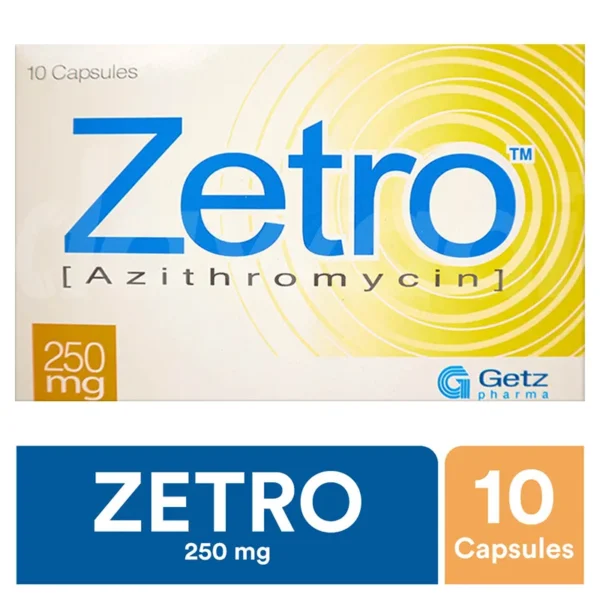 ZETRO 250MG CAP