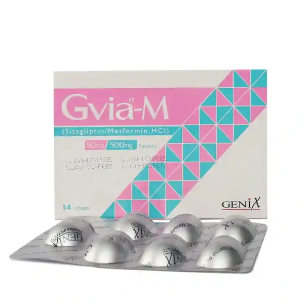 GVIA-M 50/500MG TAB