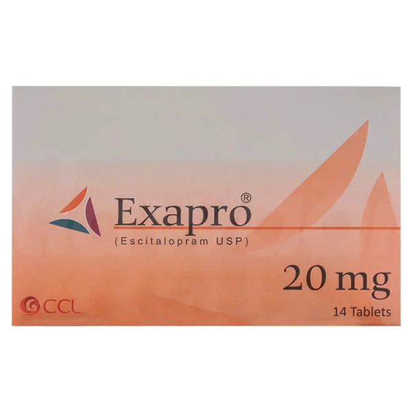 EXAPRO 20MG TAB