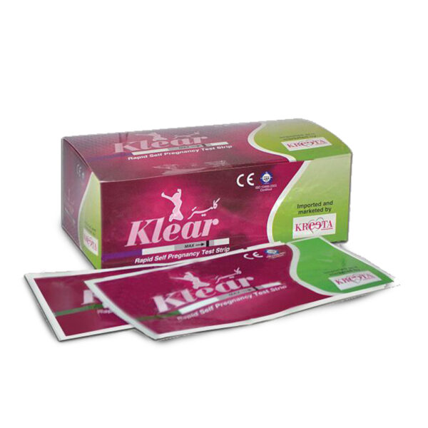 KLEAR PREGNANCY TEST STRIPS