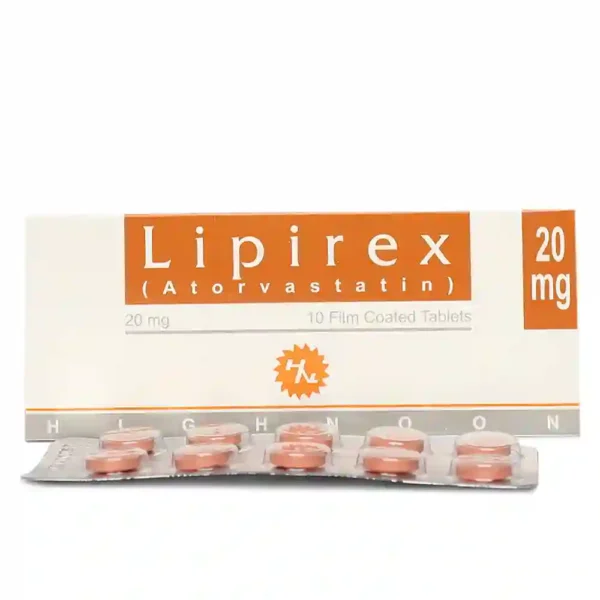 LIPIREX 20MG TABLETS