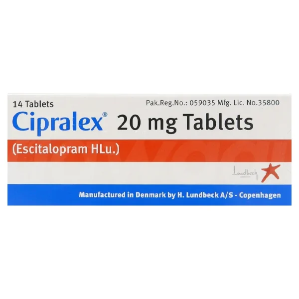 CIPRALEX 20MG TAB