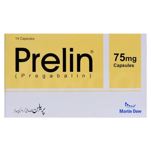 PRELIN 75MG CAP