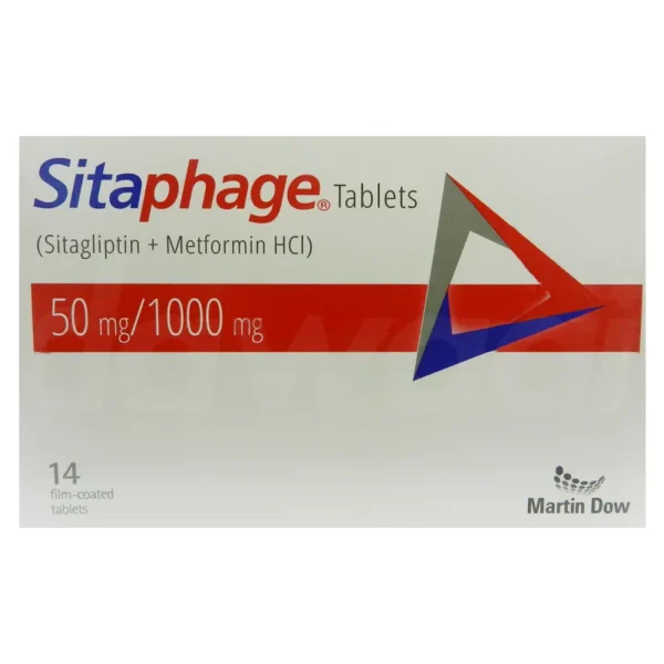 SITAPHAGE 50/1000MG TAB14