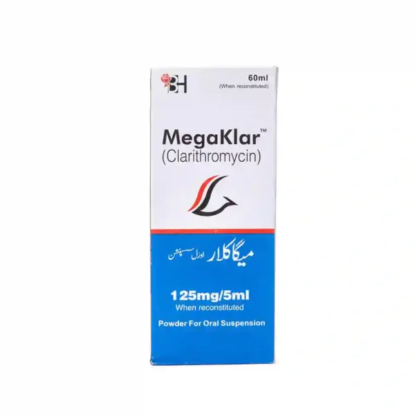 MEGAKLAR 125MG SYP