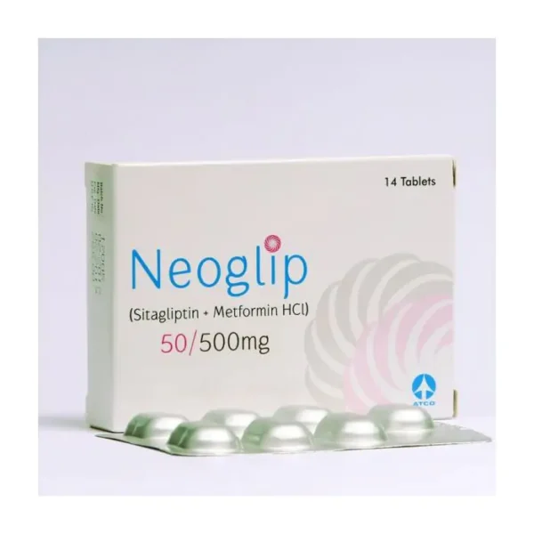 NEOGLIP 50/500MG TABLETS