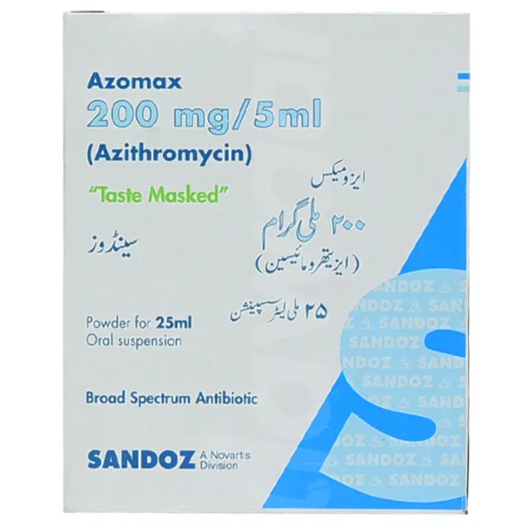 AZOMAX  200MG/5ML SYP25ML