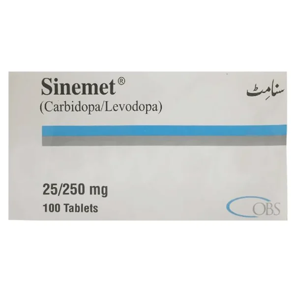 SINEMET 25/250MG TAB