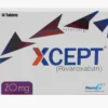 XCEPT TABLETS 20MG
