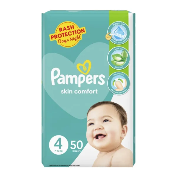 PAMPERS MEGA NO 4 50PCS