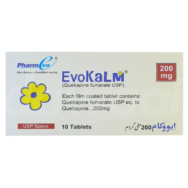 EVOKALM 200MG TAB