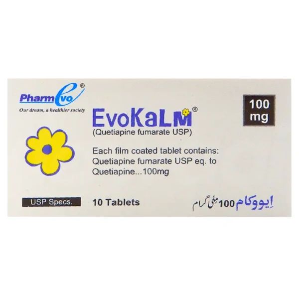 EVOKALM 100MG TAB