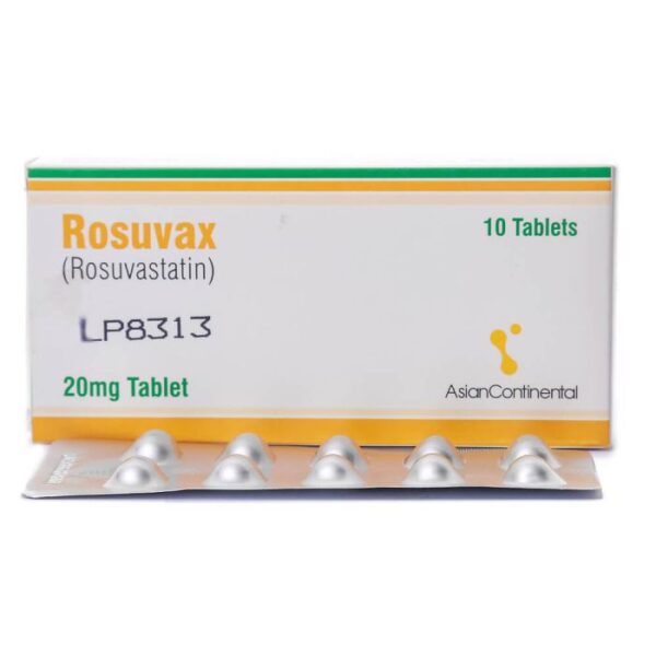 ROSUVAX 20MG TAB